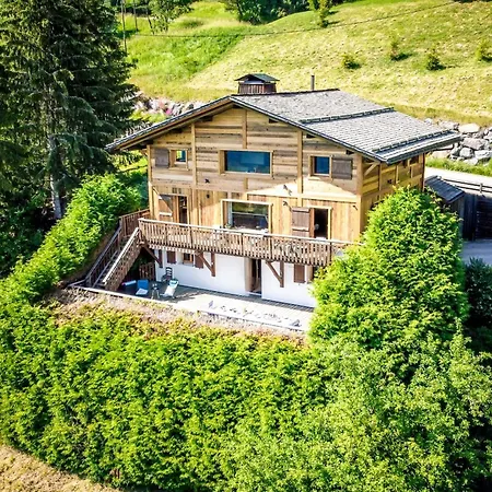 Chalet Slow Archange Breathtaking Alpine Views Authentic 4min From Slopes Manigod