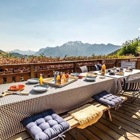 Chalet Slow Archange Authentique Familial Vue Montagne 5 Min Des Pistes