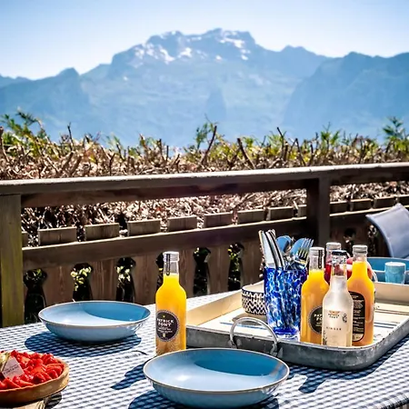 Slow Archange Authentique Familial Vue Montagne 5 Min Des Pistes Chalet
