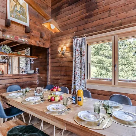 Slow Archange Breathtaking Alpine Views Authentic 4min From Slopes Alpesi faház *