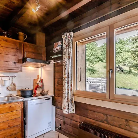 Alpesi faház Slow Archange Breathtaking Alpine Views Authentic 4min From Slopes