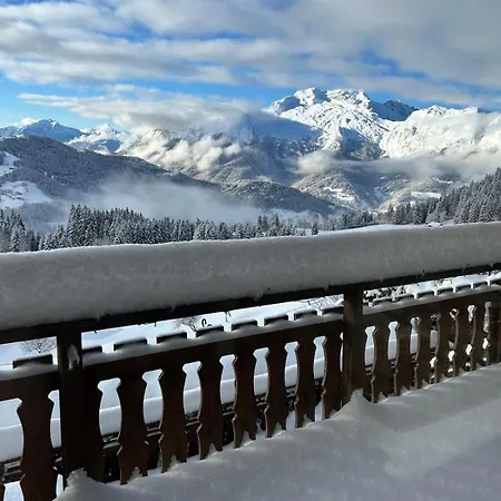 Slow Archange Breathtaking Alpine Views Authentic 4min From Slopes Alpesi faház